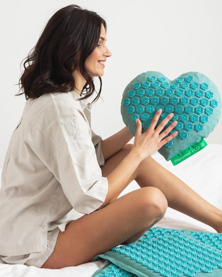 Pranamat + PranaHeart Big Turquoise & Turquoise