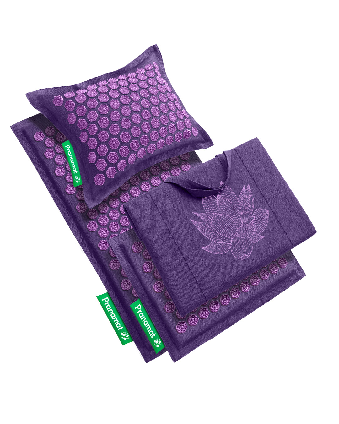 Pranamat + PranaPillow + Mini + BigBag (Lavender)