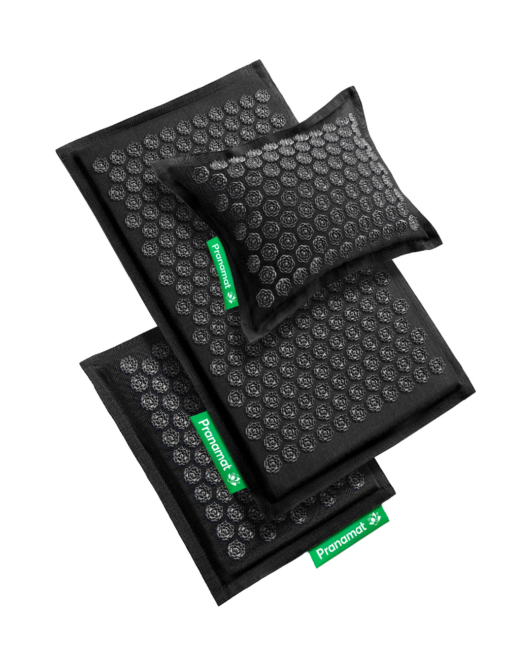 Pranamat Set (Mat + Pillow + Mini) Obsidian