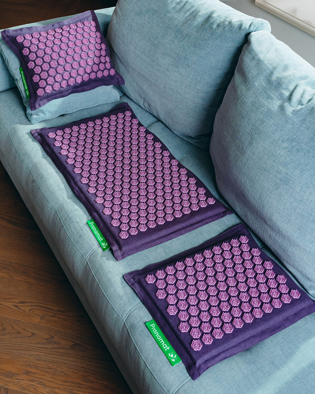 Pranamat Set (Mat + Pillow + Mini) Lavender