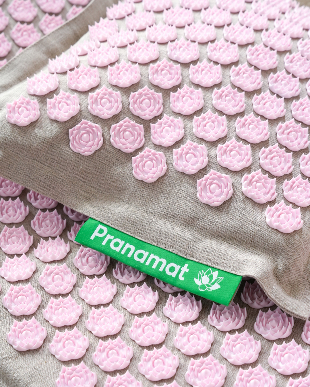 Pranamat + PranaPillow (Natural & Pink)