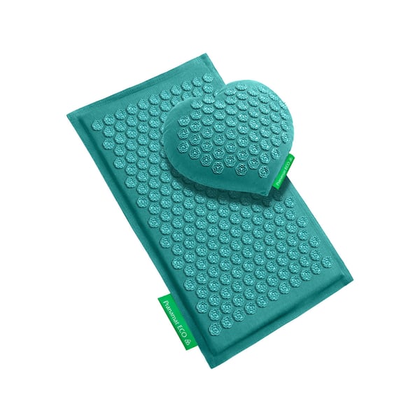 Pranamat + PranaHeart Big Turquoise & Turquoise