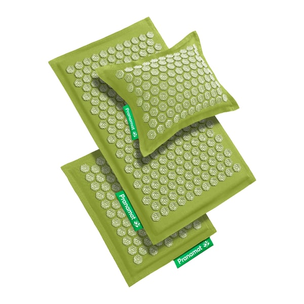 Pranamat + PranaPillow + Mini Hemp Edition (Lime)