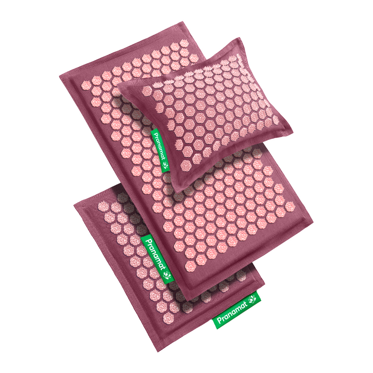 Pranamat Set (Mat + Pillow + Mini) Rosegold
