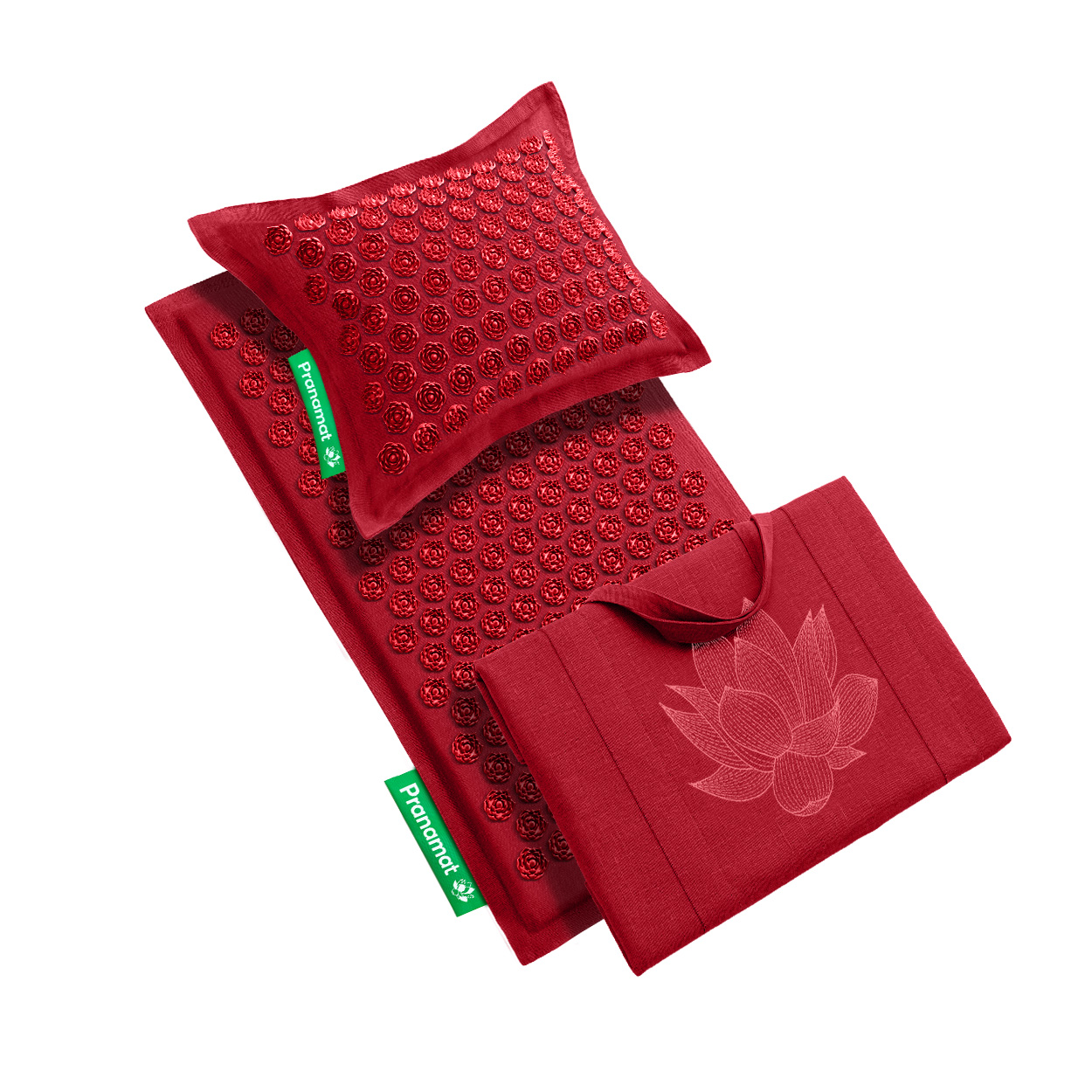 Pranamat + PranaPillow + BigBag (Burgundy)