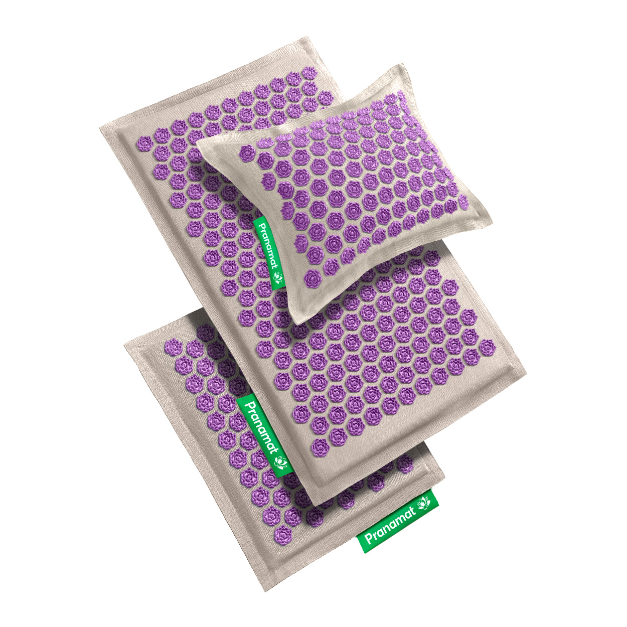 Pranamat Set (Mat + Pillow + Mini) Amethyst