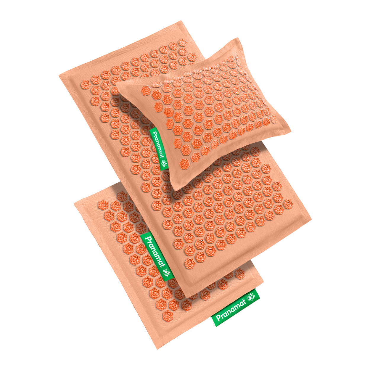 Pranamat + PranaPillow + Mini Hemp Edition (Peach)